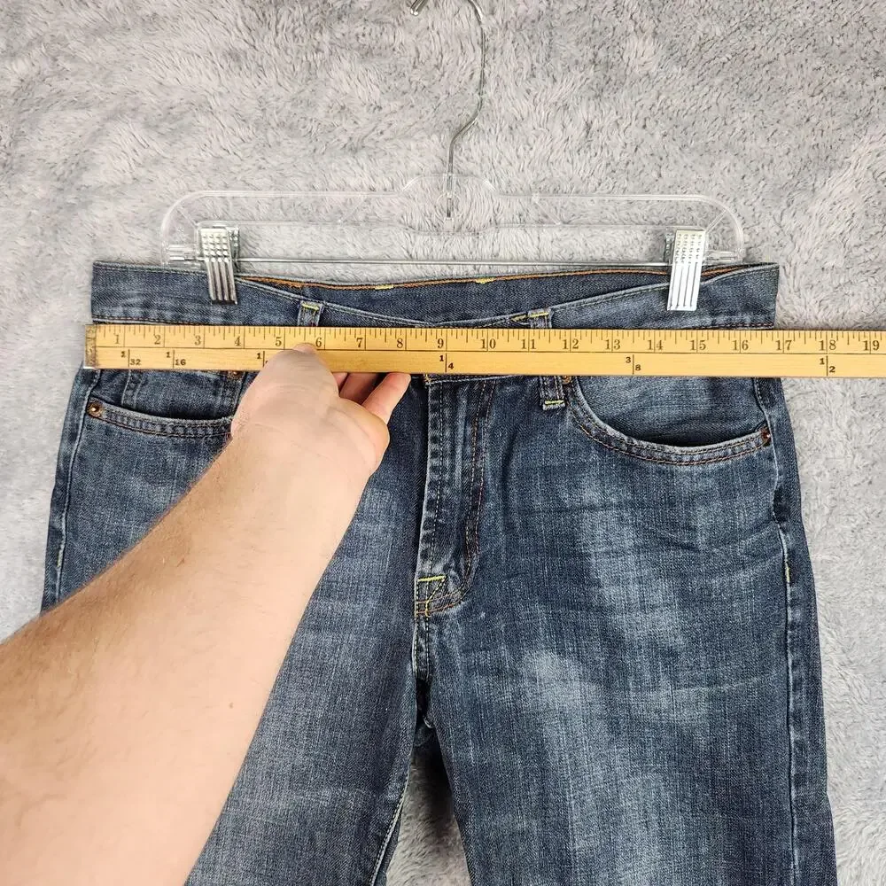Lucky Brand 361 Vintage Straight Jeans Mens 32x31 Blue Medium Wash Denim Casual